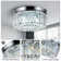 Addae Crystal LED Flush Mount