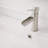 Single-Hole Single-handle Bathroom Faucet with Drain Assembly-93219937