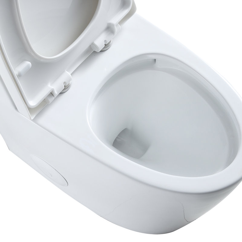 Altair Savona 1.6 Gallons GPF Elongated Comfort Height Floor Mounted One-Piece Toilet (Seat Included)
