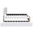 Upholstered Platform Bed With Trundle-1851111114-1851111113