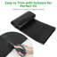 15' x 15' Black HDPE Pond Liner – UV Resistant Waterproof Pond Membrane for Landscape, Garden, Pool, Fountains-132162471