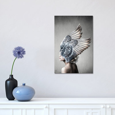 Selene 1 Piece Wrapped Canvas Wall Art
