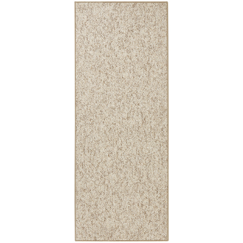 Wolly Beige Rug, Runner 80 x 200cm