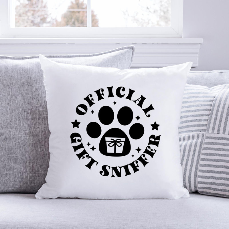 Coussin ChristmasDog_14, 14 po x 14 po