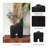 Decorative Pottery and Ecomix Vase with Modern Sculptural Design and Unique Rectangular Cut-Out Shape for Contemporary Stylish Accents.-632380824