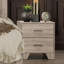 Table de chevet 2 tiroirs Beckville