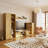 126'' W Entertainment Center With Versatile Display & Concealed Storage