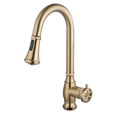 Kingston Brass Belknap Single-Handle Pull-Down Kitchen Faucet