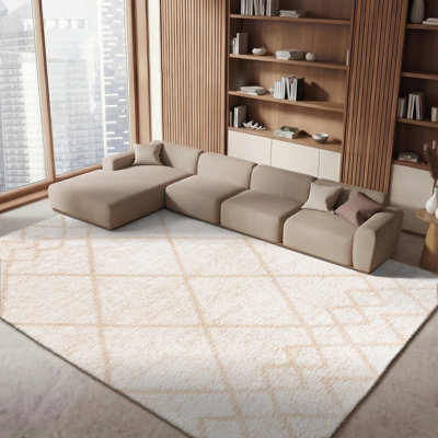 Tapis à poils longs Bindiya