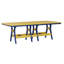 Table de bar rectangulaire 96 po Berlin Gardens Harbor-123333443-123333454