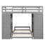 Lit superposé gris avec rangement supplémentaire-1315880260
