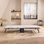 Jay-Be® Hideaway Folding Guest Bed, Space-Saving, 360° Castors, with Hypoallergenic, Breathable e-Fibre Mattress, Single-135580573