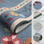 Tapis à motif papillon et insecte-129373133-129373134