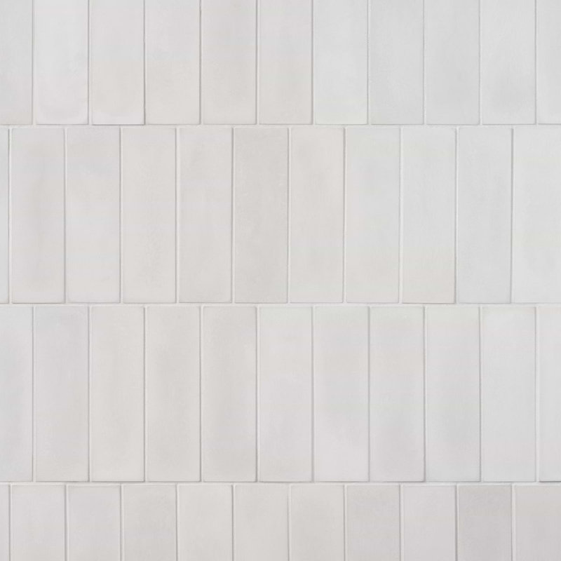 Color One 2x8 Matte Cement Tile, Mist Gray