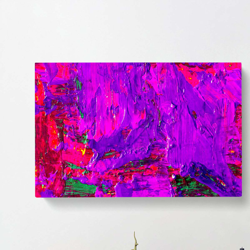 Abstract Art Painting Vol.103 by S.Johnson - Wrapped Canvas Painting, 35cm H x 50cm W x 3cm D