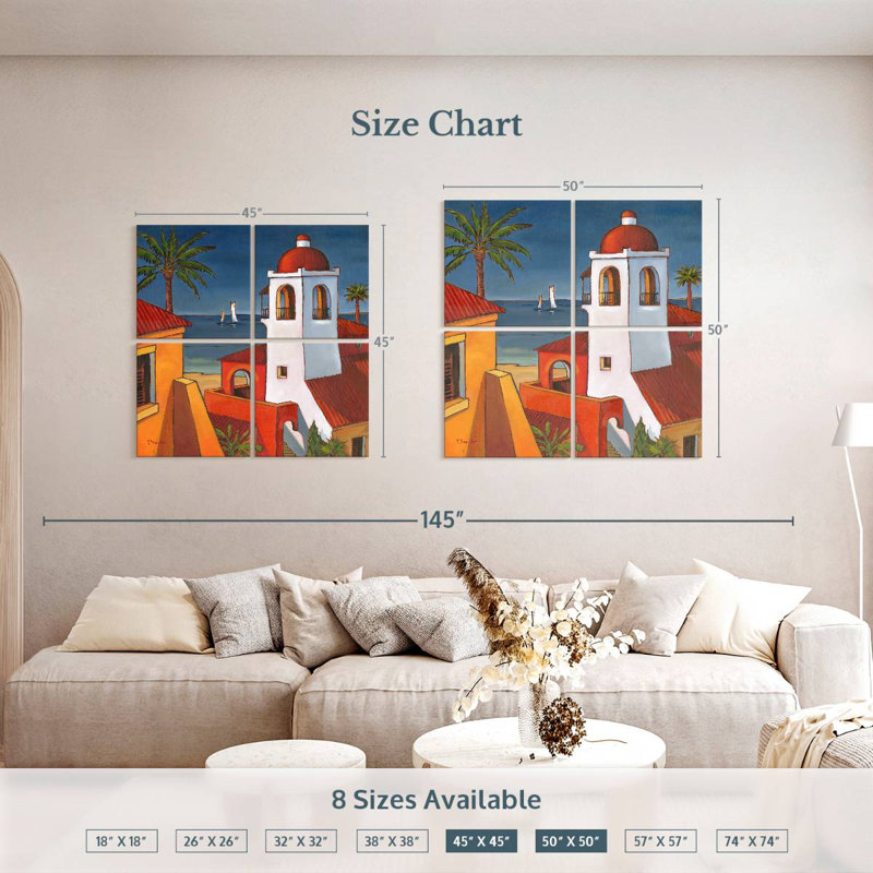 Gillard Antigua II, 45" H x 45" W