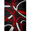 Tapis rouge / noir Fordbridge-92598357