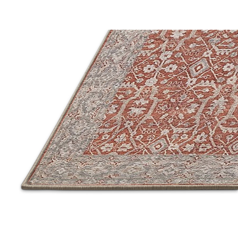 Hagy Oriental Indoor Rug, Rectangle 7' x 9'