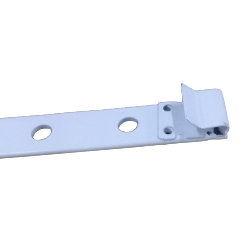 24" White Metal Strip Accessories for Greeting Card Post Card Calendars Magazine Display Rack