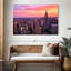 Ravi, New York, horizon au coucher du soleil-107674061