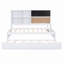Daybed With Storage Shelves, Blackboard, Cork Board, USB Ports And Trundle-284527733