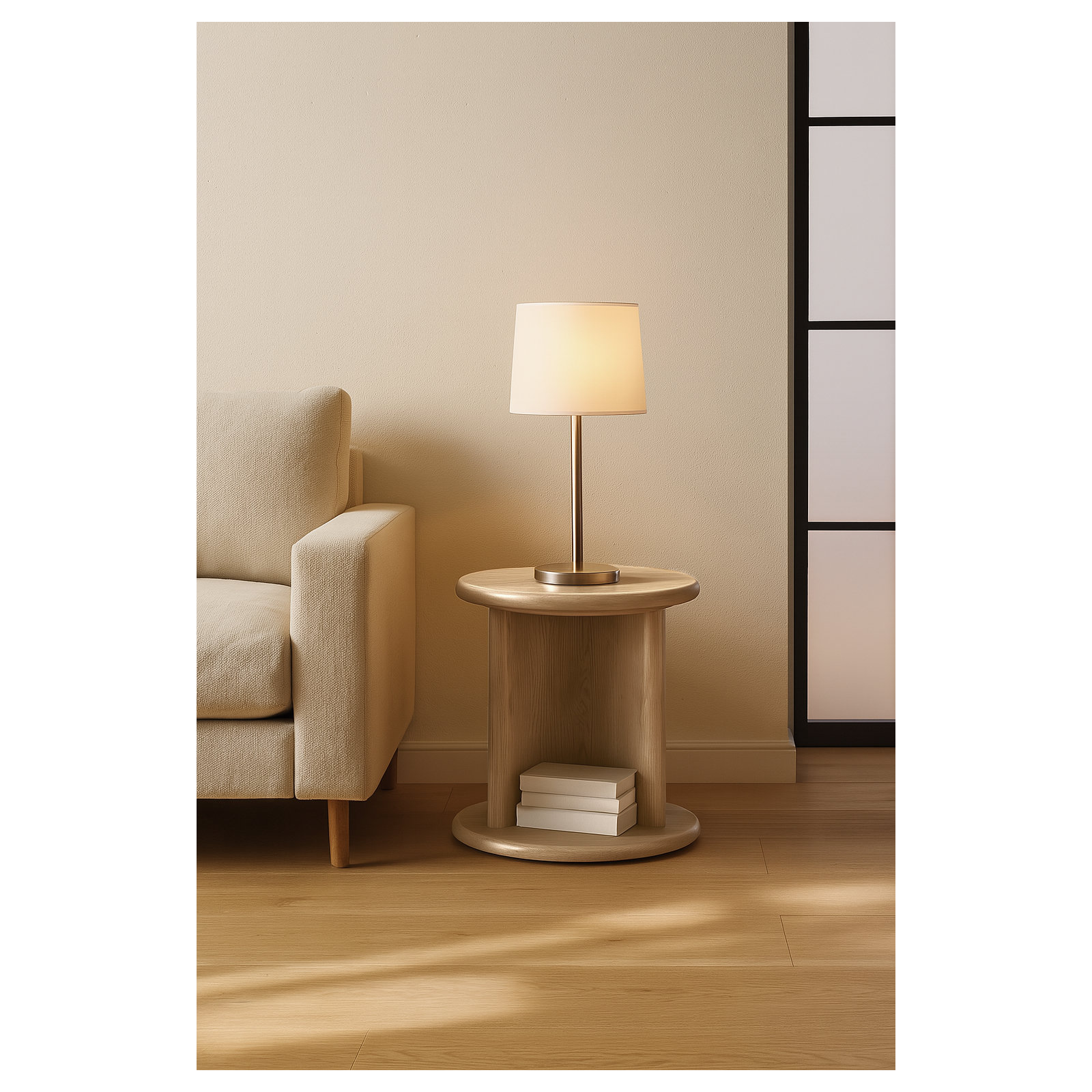 Circa End Table, Light Oak