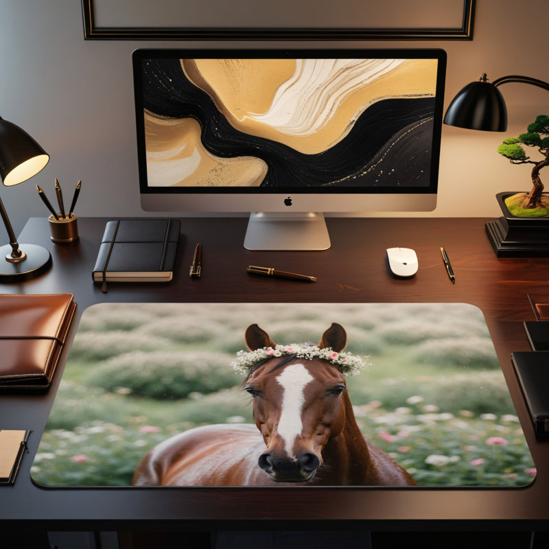 Polyester Desk Pad, 23.6x13.8