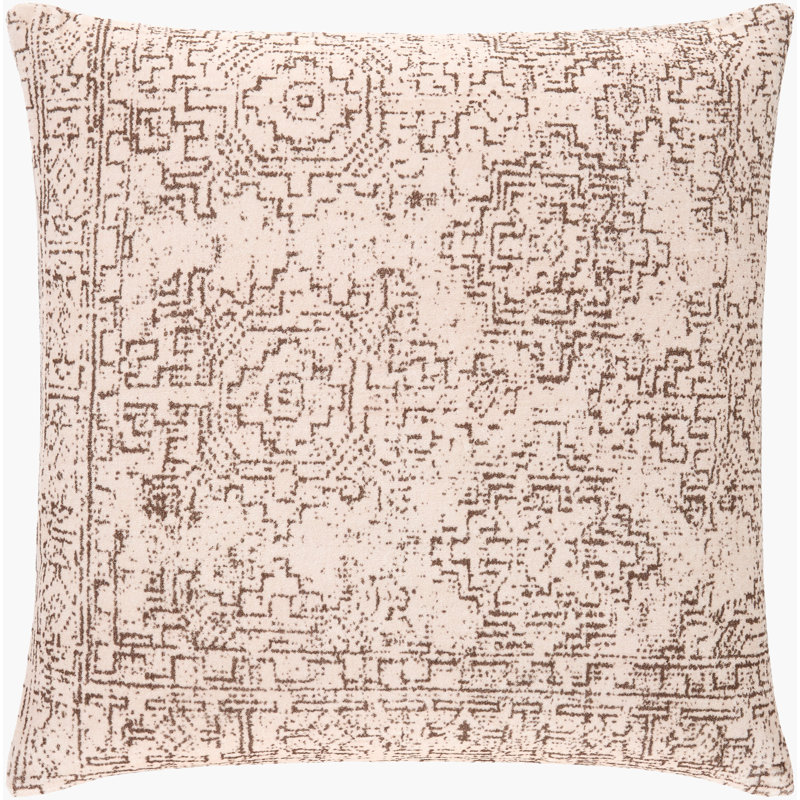 Galey Alix x Livabliss Arabelle Accent Pillow, Square 20", Beige
