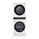 LG Single Unit Front Load WashTower with Center Control 4.5 cu. ft. Washer and 7.4 cu. ft. Gas Dryer