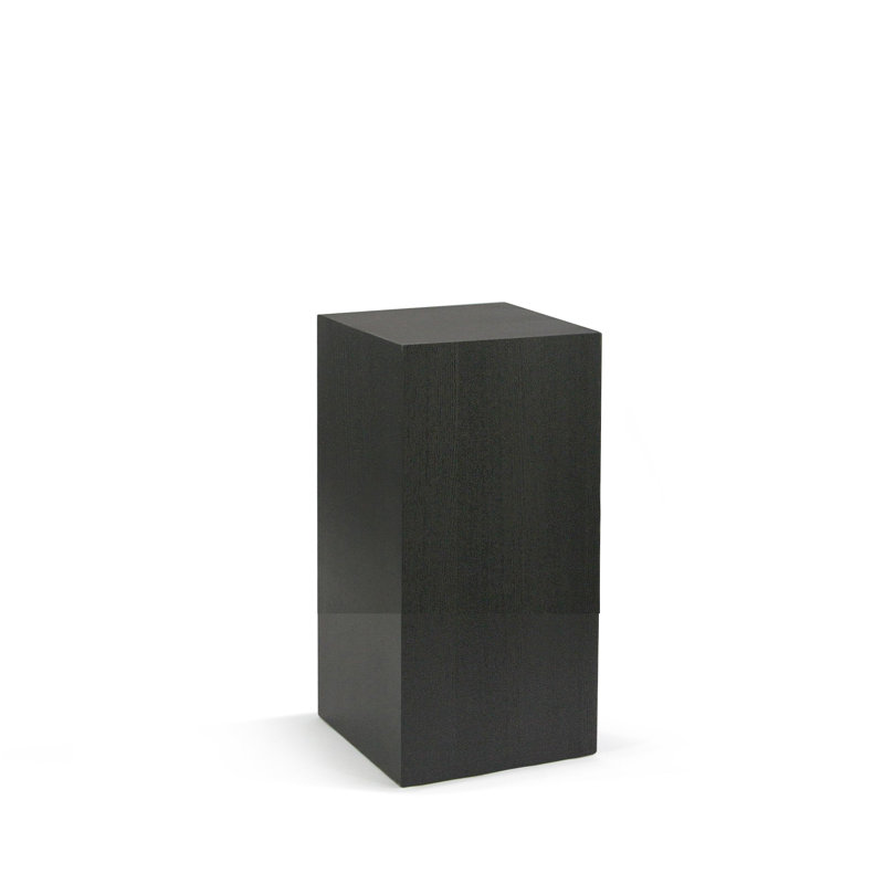 MDF Square Columns / Pedestals, Black, 24