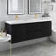 Ammadas 60'' Double Sink Wall-Mounted Bathroom Vanity with Cultured Marble Top