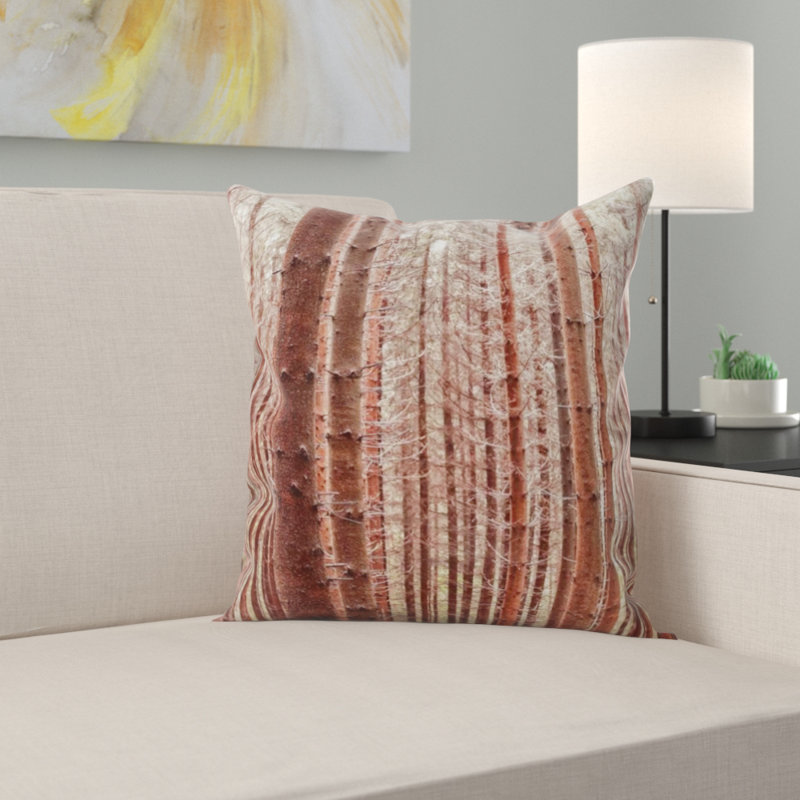 Coussin forest trees