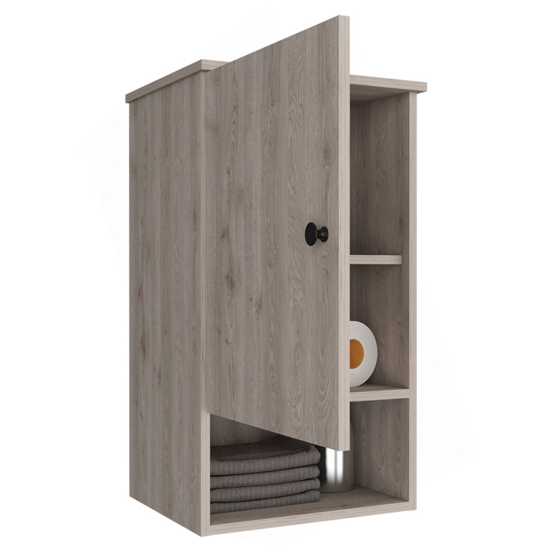 Armoire à pharmacie St. Angelo, deux tablettes internes, une porte, une tablette