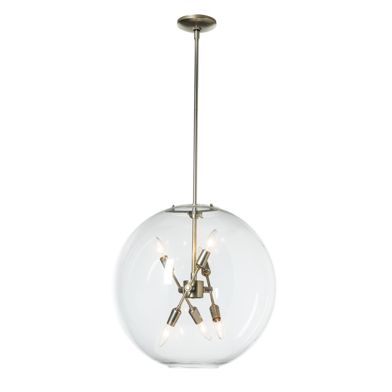 Sfera 6 - Light Pendant, Modern Brass