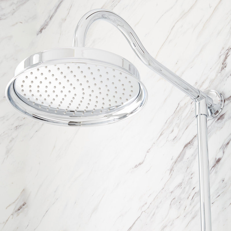 Cooper Complete Shower System with Rough-in Valve, Chrome