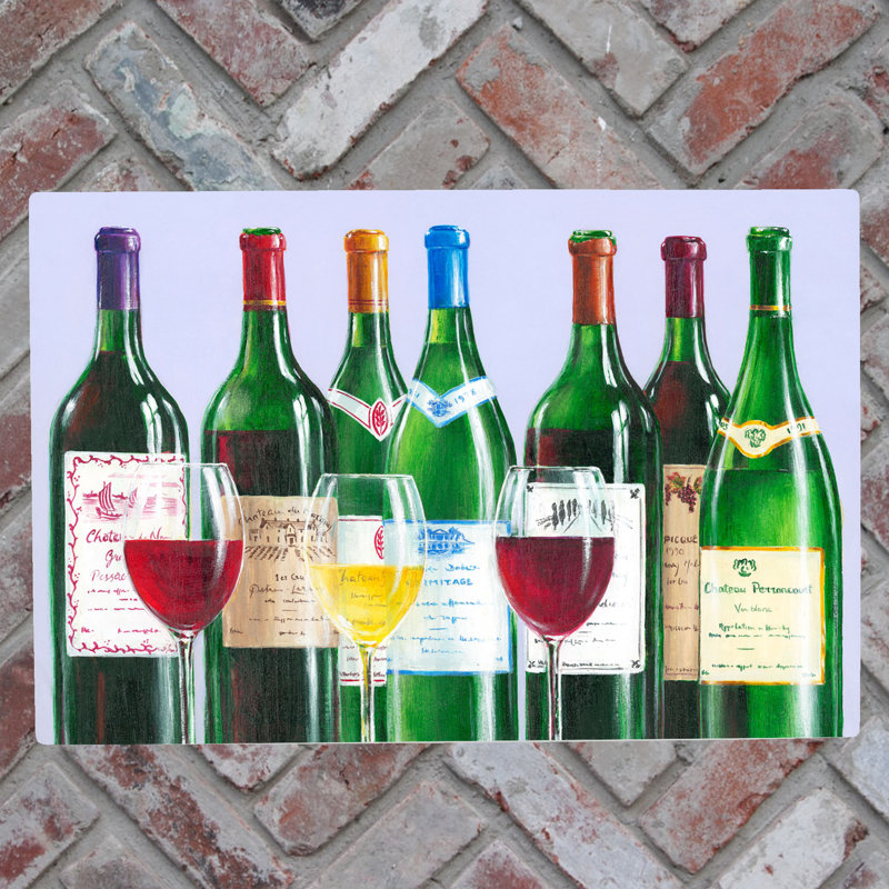 L.HAMMET Traditional Food & Beverage Wall Decor on Ceramic
