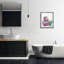 "Rainbow Bubbles", licorne grise, encadrée par Mary Cunningham-1286965338-1286965317