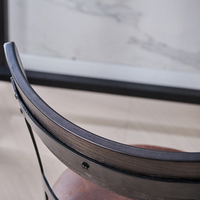 Tabouret de comptoir pivotant 24 po
