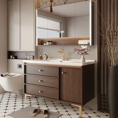Chinese-style modern bathroom Vanity