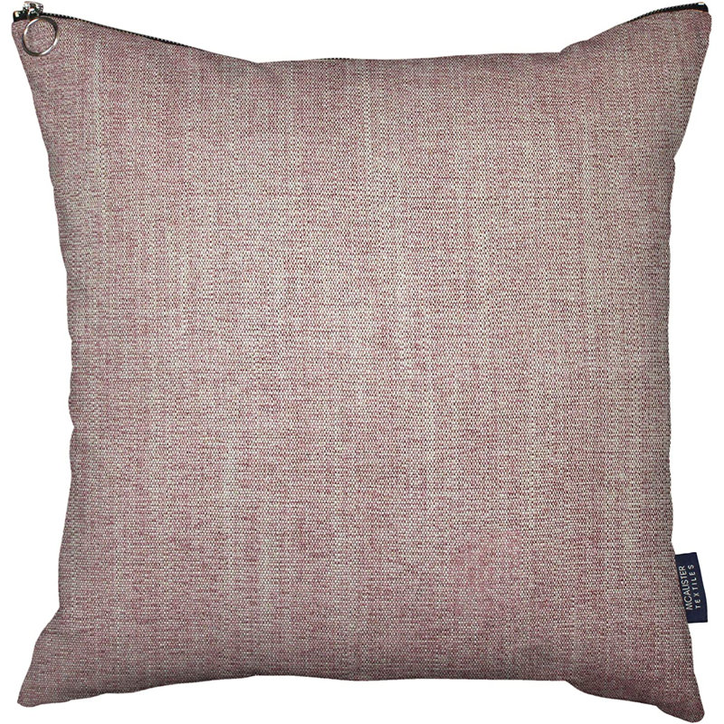 Square Throw Cushion, Blush Pink