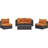 Convene 5 Piece Deep Seating Group with Cushion-687209960