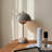 TRIXES Rechargeable Table Lamp Mushroom Lamp - Dimmable, 3-Modes, USB Chargeable Indoor Lamp-1053880169