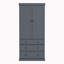 Armoire de rangement avec 3 tablettes réglables-199525431