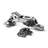 165 Degree 2 pack Full Overlay Soft Close Concealed Hinge