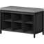 Banc de rangement pour chaussures avec étagère à chaussures