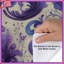 Housses de couette fleurs mauves-123335291