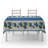 Durable Tablecloth, 50% Cotton / 50% Polyester, 55.1 x 118.1 inches | Machine Washable at 86°F, Tumble Dryer Safe, Ironable | Perfect for Dining Room, Parties & Everyday Use, Elegant Design & Easy Care