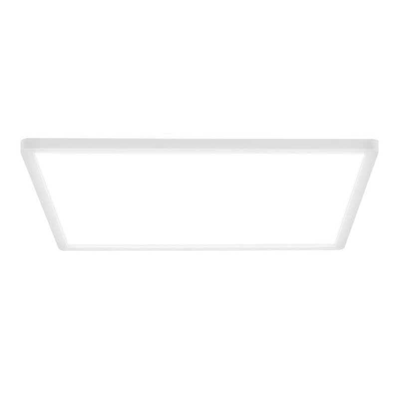 Crescentino Plastic LED Flush Mount, 3cm H x 42cm W x 42cm D