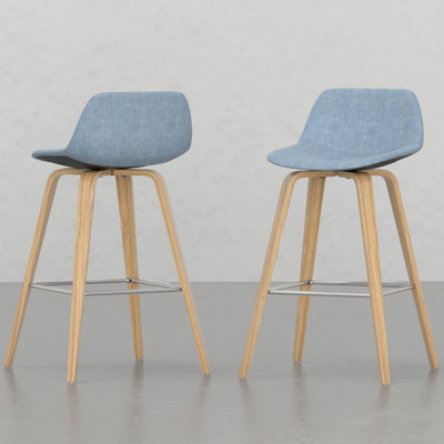 Tabouret à hauteur de comptoir / de bar Bentwood (ensemble de 2)