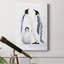 Manchots empereurs II - peinture sur toile tendue-448974714